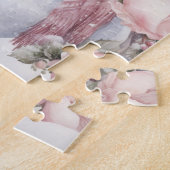 パステル雪だるま_05ジグソーパズル ジグソーパズル (側面)