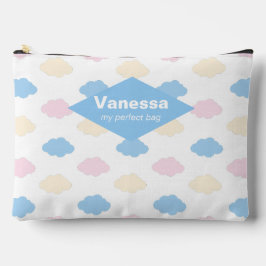 パステル雲。 アクセサリーポーチ