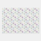 パステル飾イースターエッグ ラッピングペーパーシート (正面)