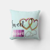 パステル魅力的スウィートアート装飾用クッション クッション (正面)