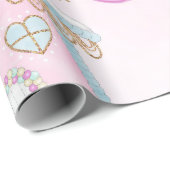 パステル魔法クリスマスラッピング紙 ラッピングペーパー (ロールコーナー)