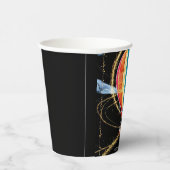 パステル魔法ホットエアバルーン誕生日 紙コップ (右)