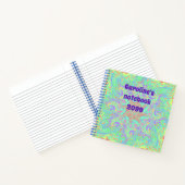 パステル鮮やかカラーノートの曼荼羅 ノートブック (内部)