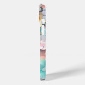 パステル鮮やかフラワー開花柄の電話ケース Case-Mate iPhoneケース (裏面 / 左)