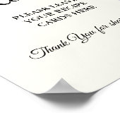 パステル アイスクリーム レシピを残して ブライダルシャワー ポスター (角)