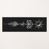 パステル ウナロメ グループ ヨガマット (正面(横))