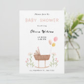 パステル カラフル 水彩 イラスト 招待状 (スタンド正面)