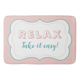 パステル カラー クリーム ヴィンテージ ミニマル バスマット