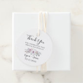 パステル ガーデン フラワー ウェディング サンクス フェイバータグ (インサイチュ)