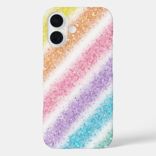 パステル ギター ラインボー Case-Mate iPhoneケース (裏面)