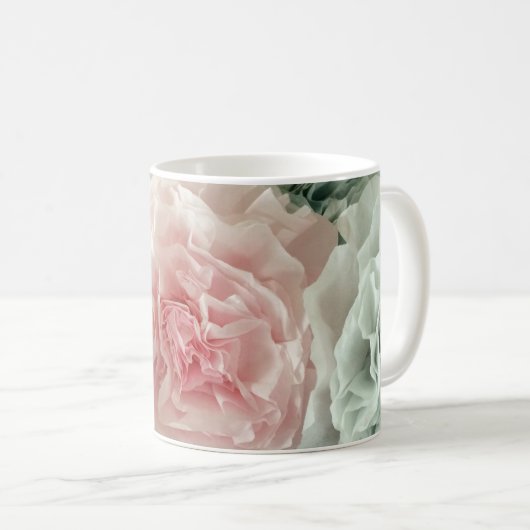 パステル コーヒーフィルター 花 コーヒーマグカップ (正面右)