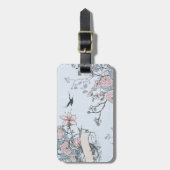 パステル シャビー シック ラゲッジタグ (正面縦)