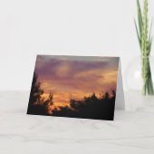 パステル スカイ ランドスケープ カード (正面)