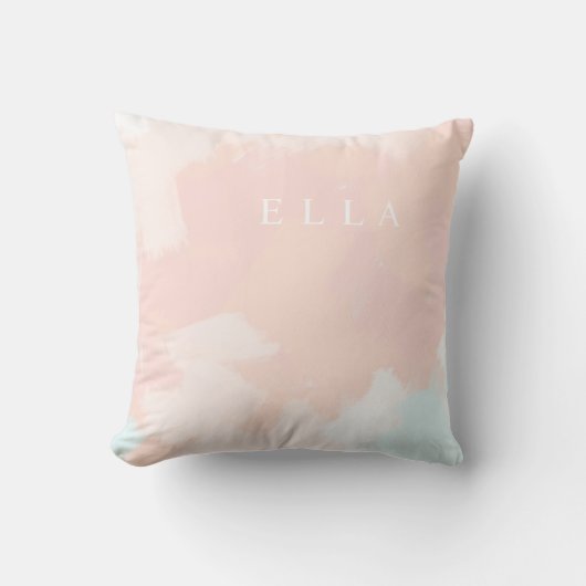 パステル スプリングタイム パーソナライズド クッション (正面)