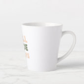 パステル「チルモード常時オン」名言 カフェラテマグ (右)