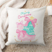 パステル ドリーム ブルー、ピンク、イエローのスレイト ギフト クッション (ブランケット)