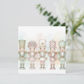 パステル ナッツクラッカー おもちゃ コレクション 水彩カード シーズンカード (スタンド正面)