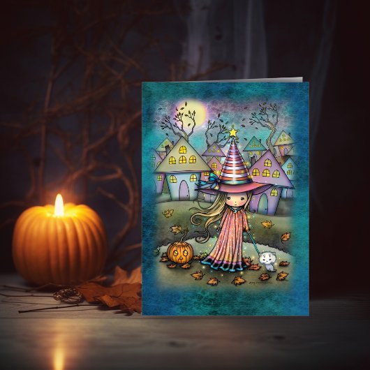 パステル ネイバーフッド ハロウィン アート カード