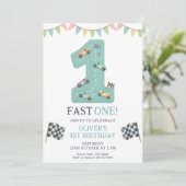 パステル ファストワン 誕生日レース 招待状 (スタンド正面)