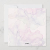 パステル フラワーズ ラブ ユー ママ シーズンカード (裏面)