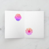 パステル フラワー カード (内部)