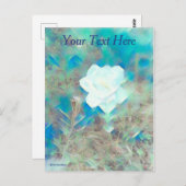 パステル フラワー ポストカード (正面/裏面)