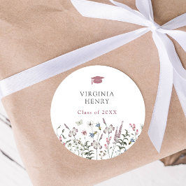 パステル フラワー 卒業 ステッカー