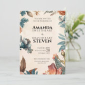 パステル&フローラ結婚ズ 招待状 (スタンド正面)