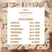 パステル・ベーカリー・ブランディング ウィンドウサイン (シート2)