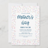 パステル マザーズデイ ブラン치 招待状 (正面)