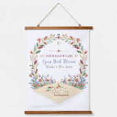 パステル メドウ フラワーズ タペストリー (正面)