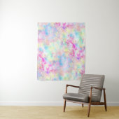 パステル レインボー タイダイ 写真 背景 タペストリー (インサイチュ)