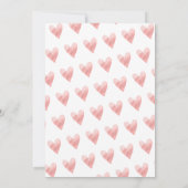 パステル レインボー ユニコーンの 2 歳の魔法の誕生日 招待状 (裏面)