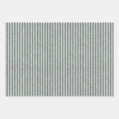 パステル ロココ ダマスク ストライプ ラッピングペーパー シート (正面3)