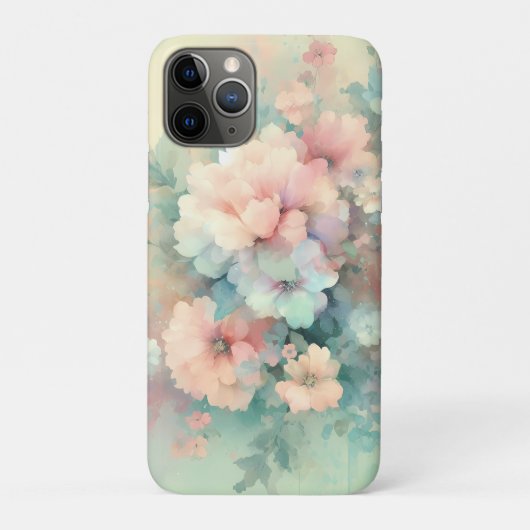 パステル ヴィンテージ ローズ Case-Mate iPhoneケース (裏)