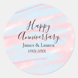 パステル 誕生日 結婚記念日 年月日 名前 ラウンドシール