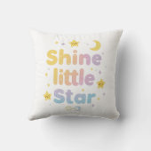 パステル「Shine Little Star」 天体 クッション (裏面)