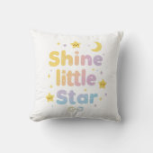 パステル「Shine Little Star」 天体 クッション (正面)