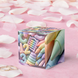 パステルABCラーニングバースト - 膨らんだ3D教育 フェイバーボックス
