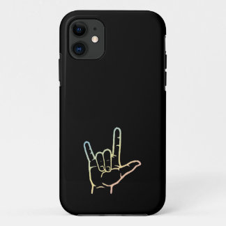 パステルASL iラブユーケカスタムース iPhone 11 ケース