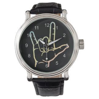 パステルASL I Love You Watch 腕時計