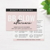 パステルBBグローフェイシャル気にアフター命令カード (デスク)