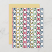 パステルMCMラカラフルイン ノートカード (正面/裏面)