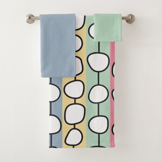 パステルMCMラカラフルイン バスタオルセット (インサイチュ)