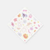 パステロウィーンキュートハロウィーン紙 スタンダードカクテルナプキン (角)