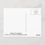 パストウコーンウォールイングランド ポストカード (裏面)