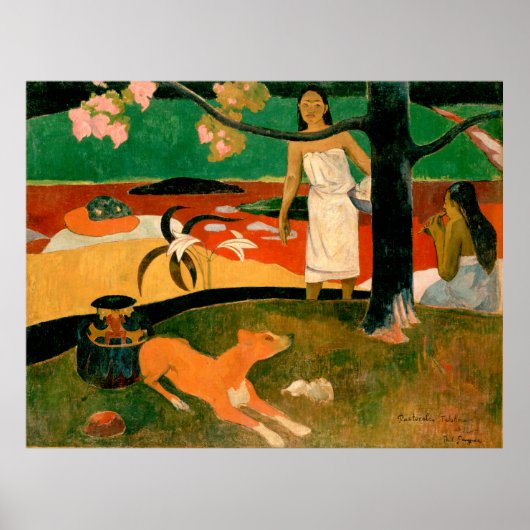 パストラレスタヒティエンヌポールゴーインファインアート ポスター (正面)