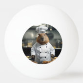 パストリーの腕前：料理のカピバラ 卓球ボール (裏面)