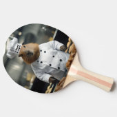 パストリーの腕前：料理のカピバラ 卓球ラケット (横)