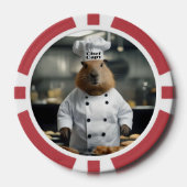 パストリーの達人: 料理上手なカピバラ ポーカーチップ (正面)